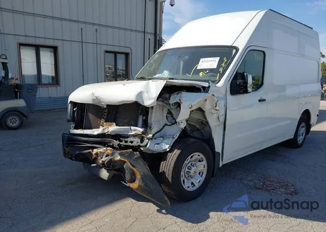 2019 Nissan Nv Cargo Nv2500 Hd Sv V8 from USA, damaged, VIN 1N6AF0LY9KN807060